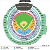 rogers centre toronto blue jays ballpark ballparks of rogers dome seating chart