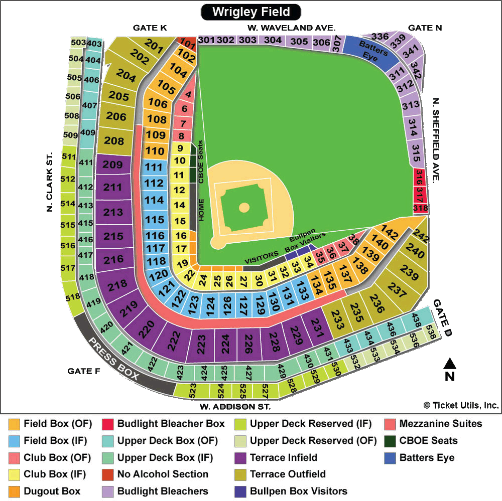 All 92+ Images where the wrigley field is located in chicago Sharp