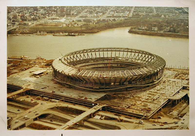 Cincinnati Reds Ballpark Construction Pictures