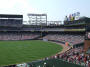 Outfield at Turner Field