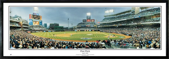 First Pitch at Petco Park Poster - Click to Buy!