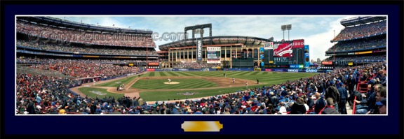 New York Mets Last First Pitch at Shea Stadium Poster - Click to Buy!