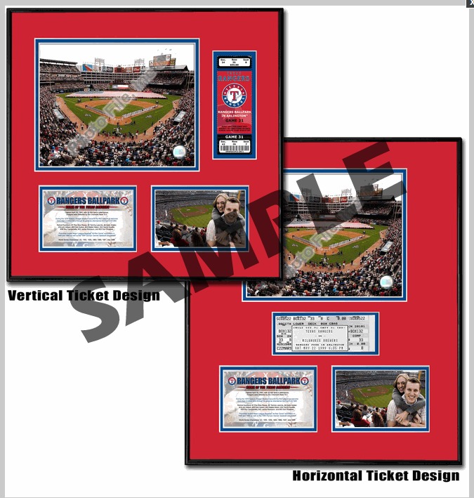 Angel Stadium of Anaheim Ticket Frame Angels the Stadium Shoppe