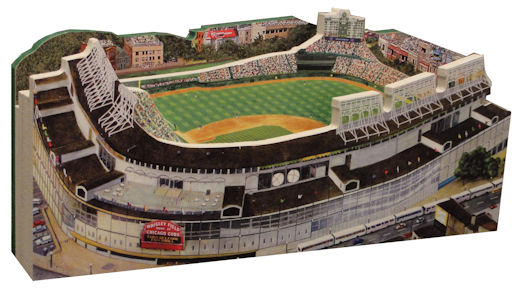 Wrigley Field Chicago Cubs 3D Ballpark Replica