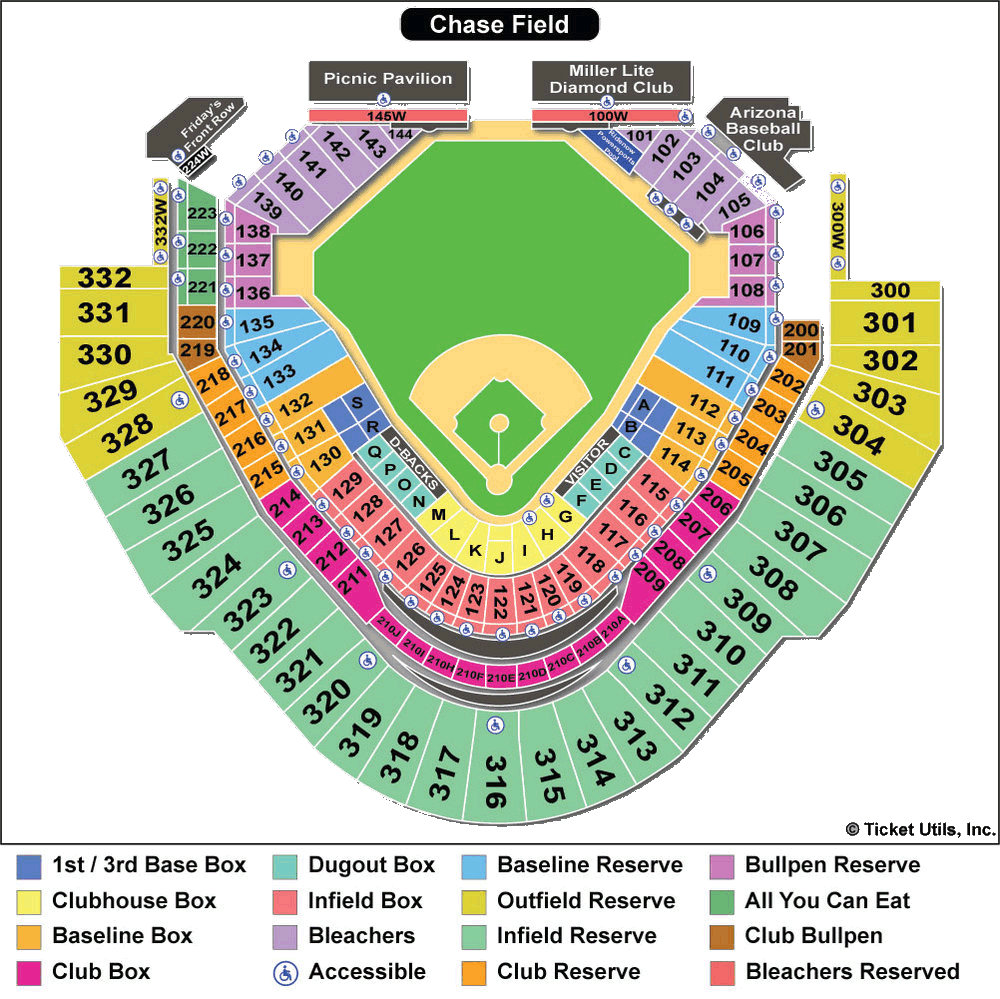 Minute Field Seating Chart
