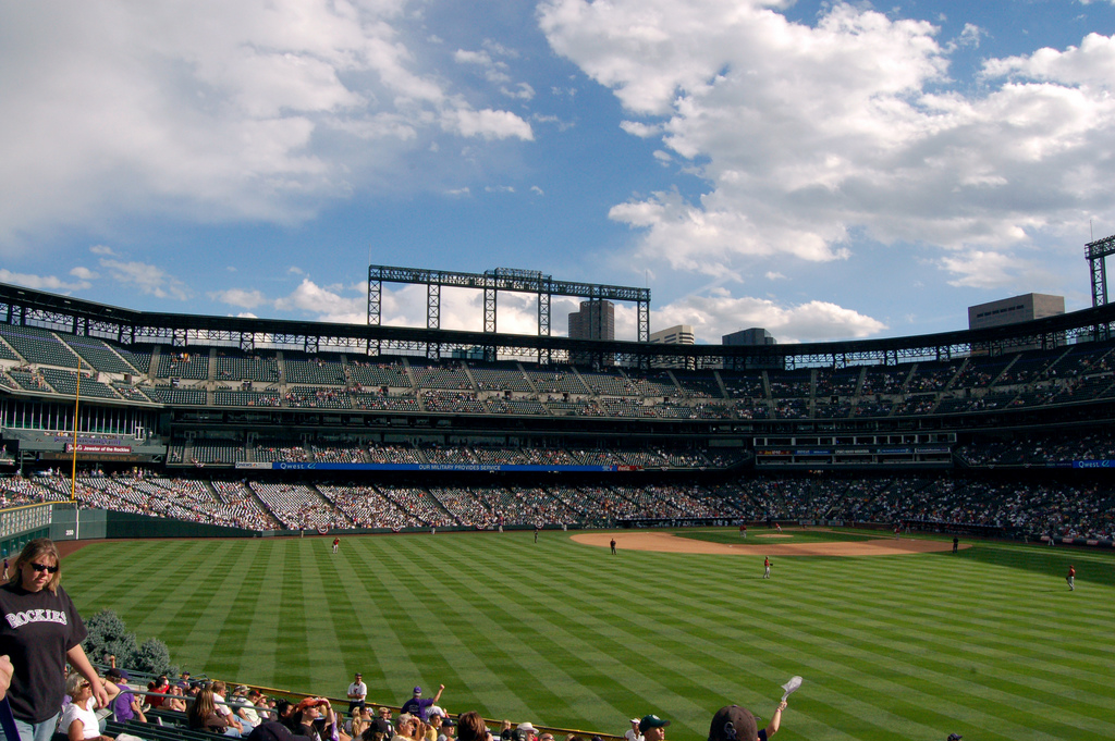 Coors Field, Colorado Rockies ballpark Ballparks of Baseball