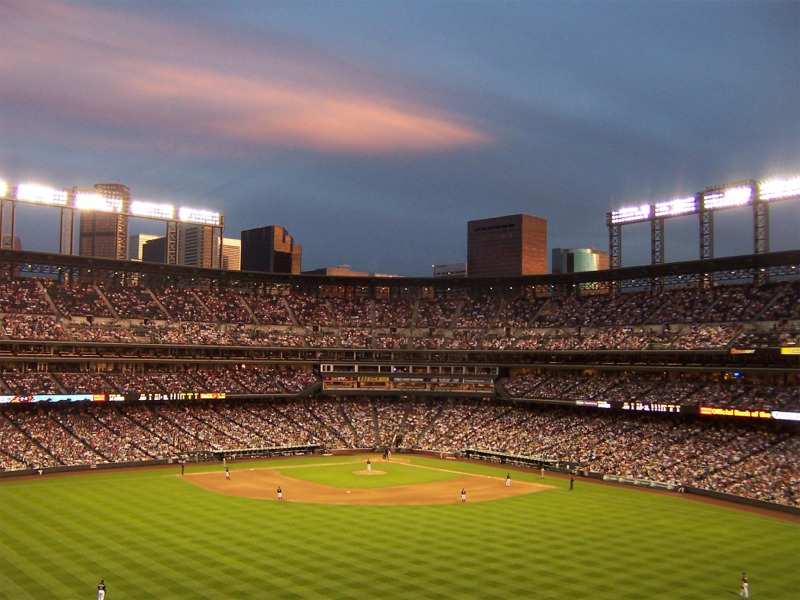 Coors Field, Colorado Rockies ballpark Ballparks of Baseball
