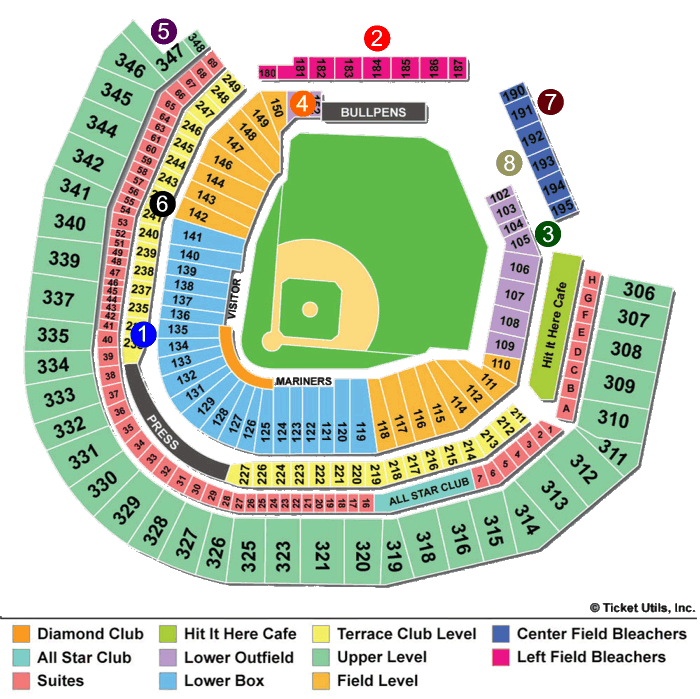 Safeco Field Amenities