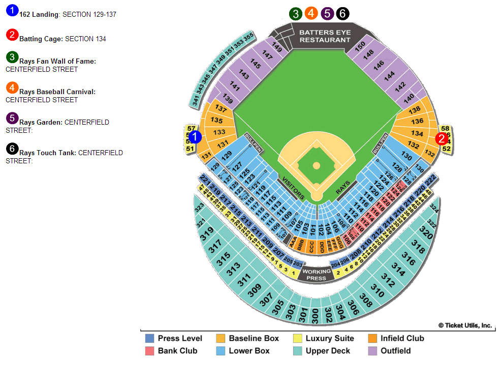 Ebbets Field Seating Chart