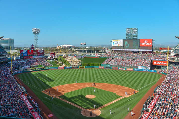 Søndag Litteratur Begrænsninger Angel Stadium, Los Angeles Angels ballpark - Ballparks of Baseball