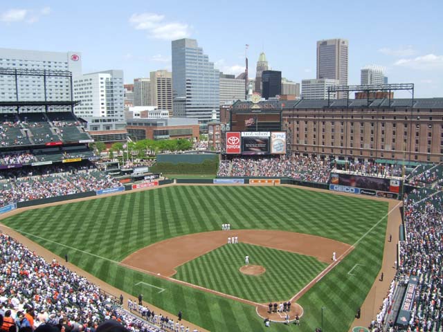 Camden Yards Seating Chart