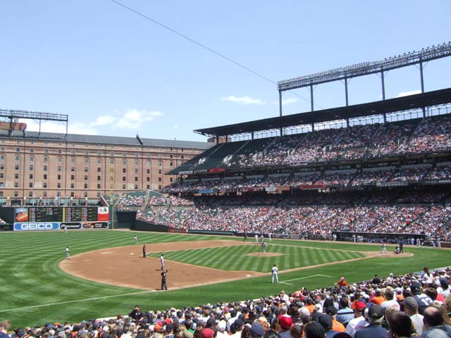 Oriole Park Camden Yards Virtual Seating Chart