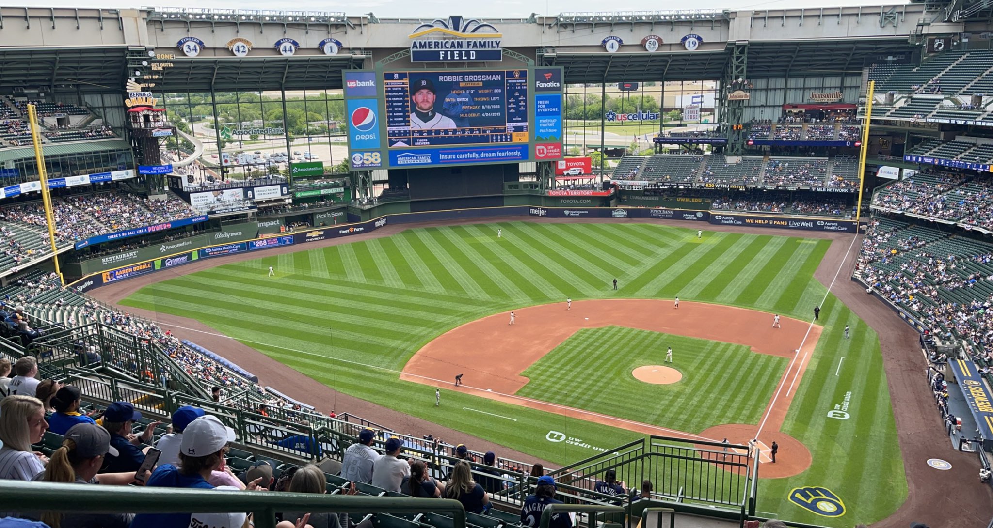 American Family Field, home of the Milwaukee Brewers
