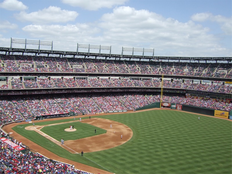 Rangers Globe Life Park Seating Chart