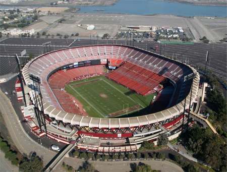 Candlestick Football Seating Chart