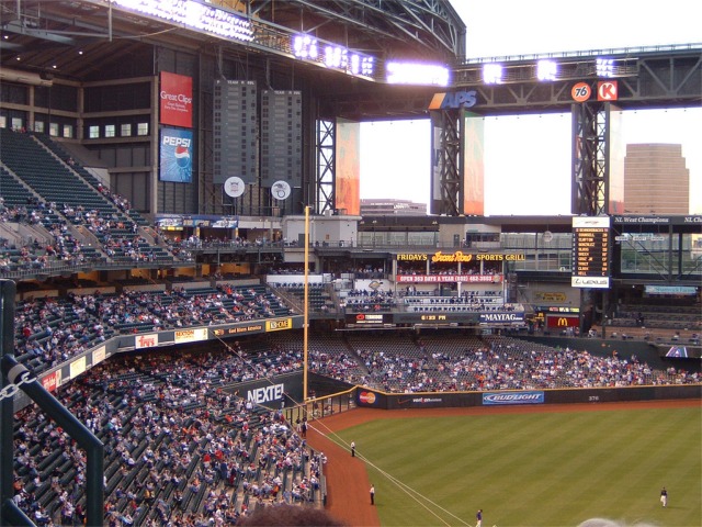 Chase Field – Home of the Arizona Diamondbacks & the 2013 World