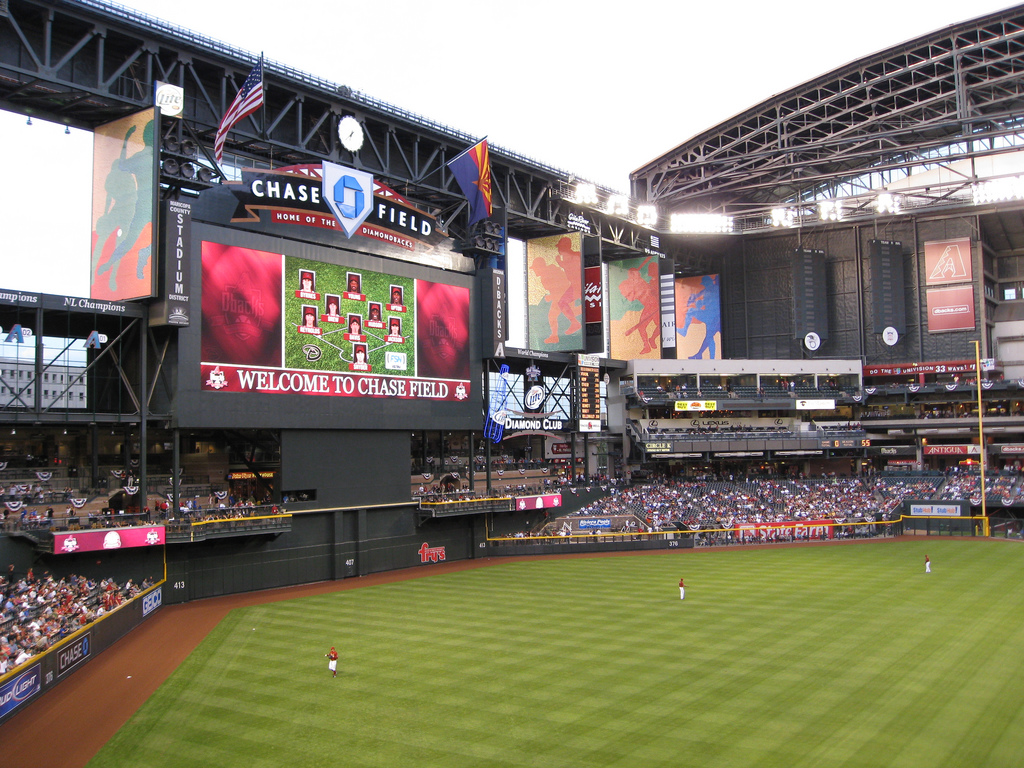 Chase Field – Home of the Arizona Diamondbacks & the 2013 World