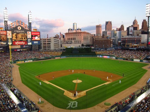 Comerica Park, Detroit Tigers ballpark - Ballparks of Baseball
