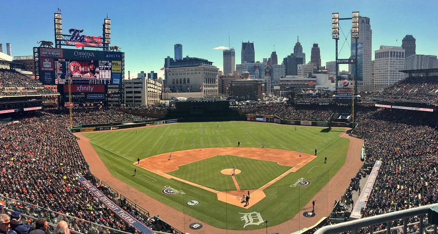 Detroit Tiger Stadium Virtual Seating Chart