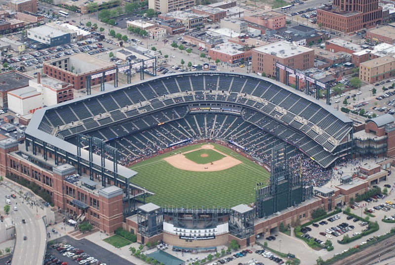 Coors Field Club Level Seating Chart