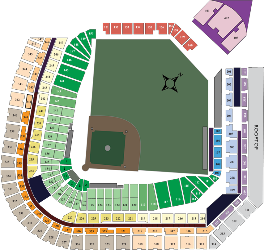 Rockies Seating Chart 2014