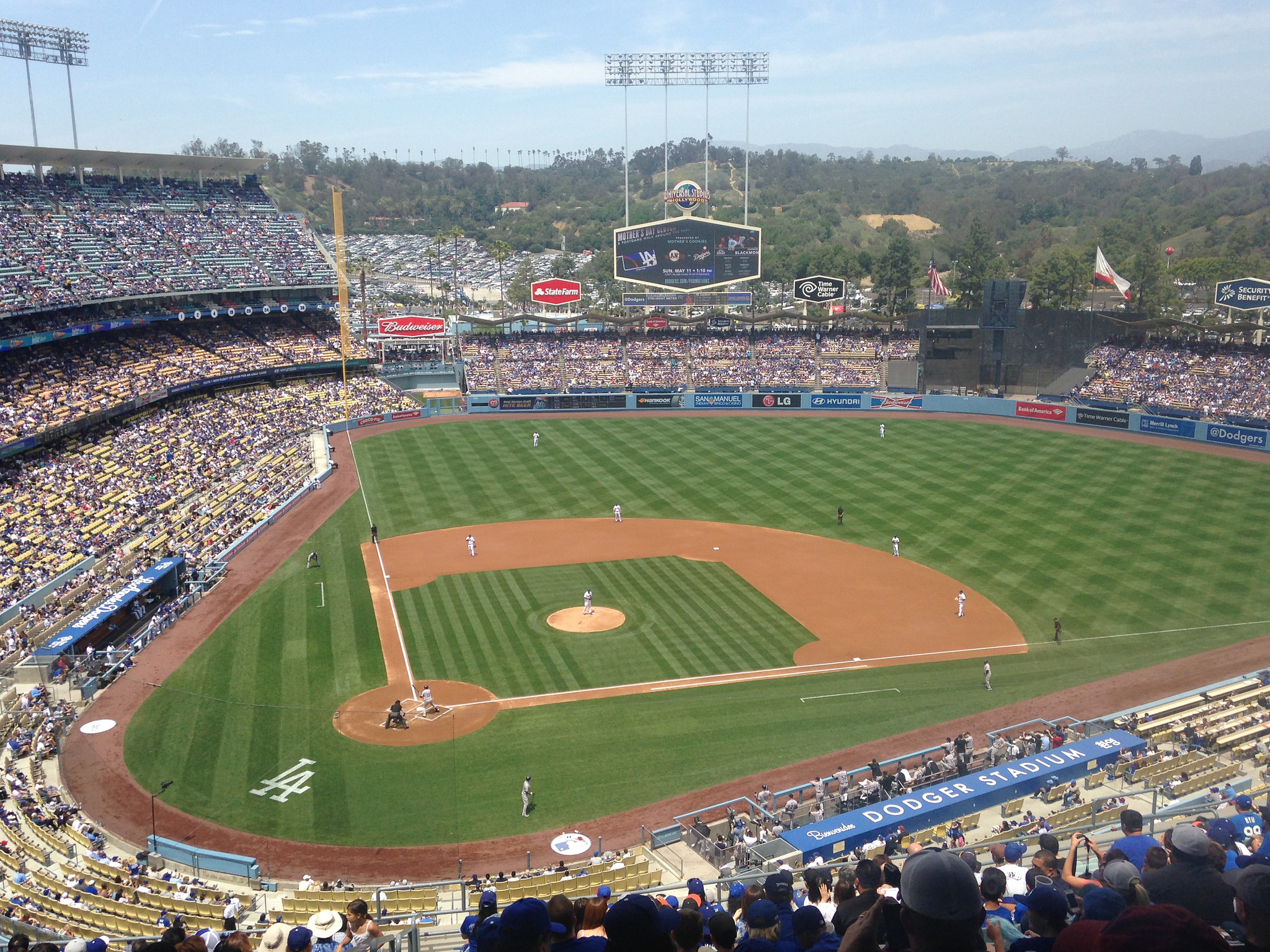 Large Dodger Stadium Seating Chart