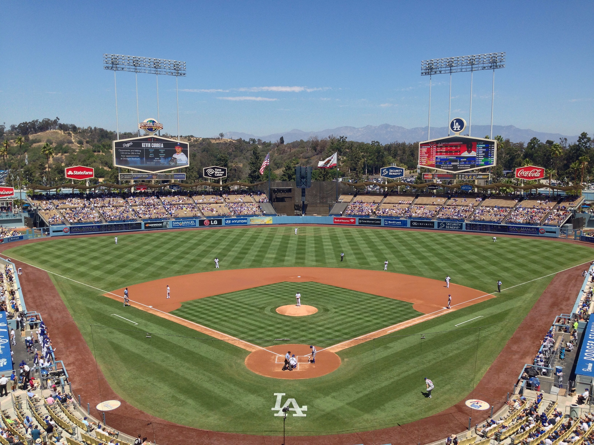 Large Dodger Stadium Seating Chart