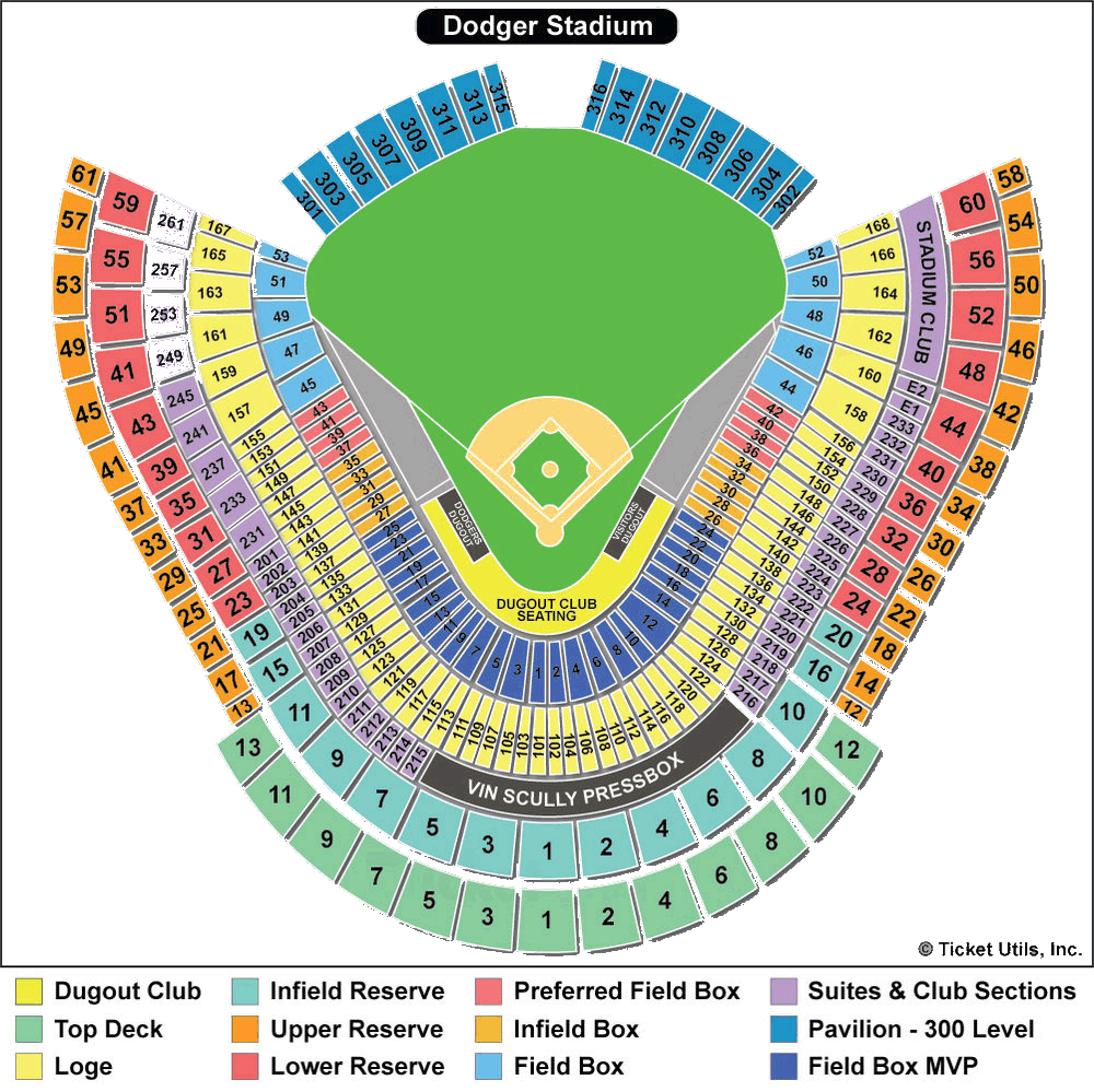 MLB Ballpark Seating Charts, Ballparks of Baseball