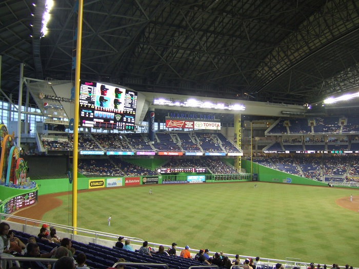 Marlins Park - Portland Bolt