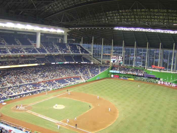 Shaded Seats at loanDepot park (formerly Marlins Park)