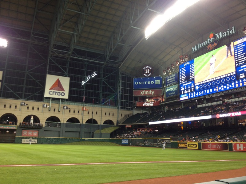 minute maid park dimensions