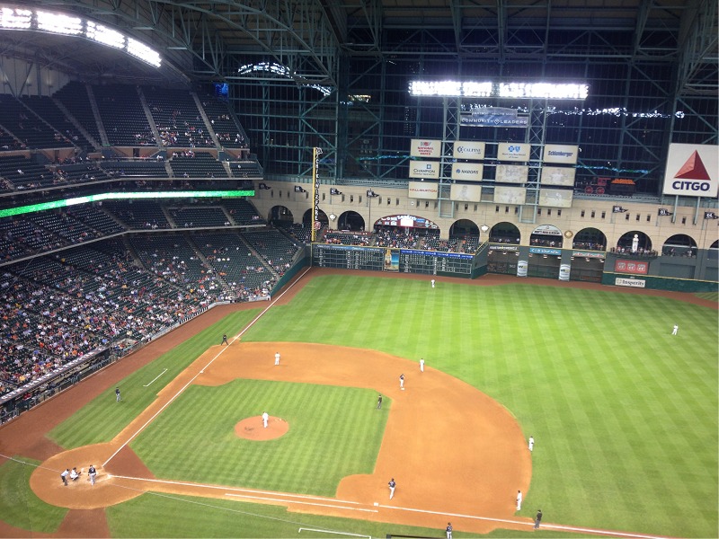 minute maid park background