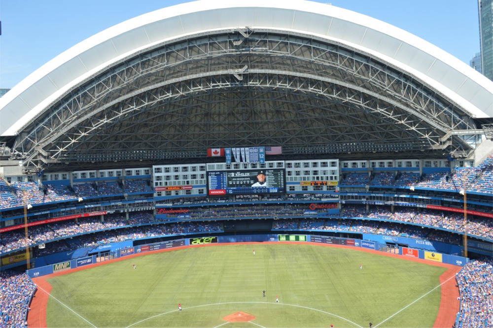 Baseball at the Rogers Centre in Downtown Toronto Editorial Photo - Image  of major, enthusiasts: 81957816