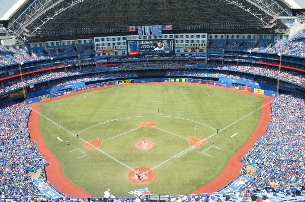 Toronto Blue Jays Rogers Centre Seating Chart