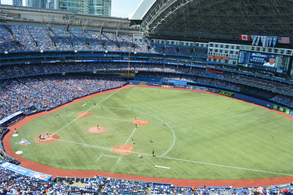 Rogers Center - SkyDome - Ballpark of the Toronto Blue Jays