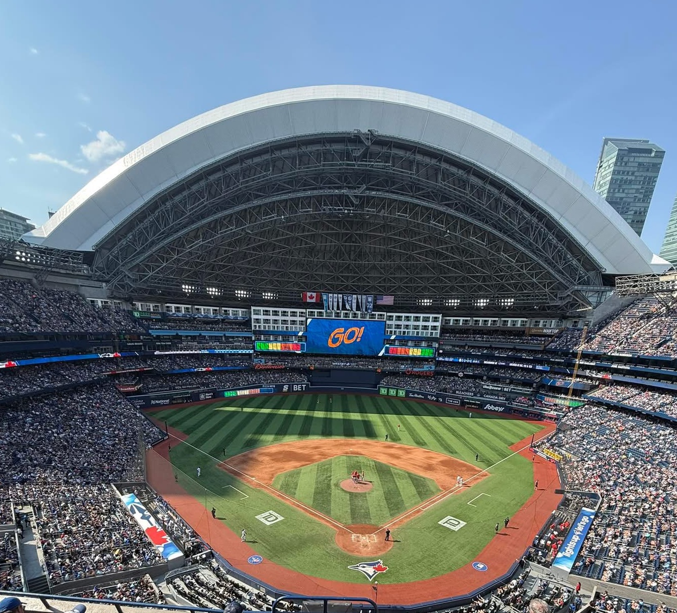 Rogers Center, home of the Toronto Blue Jays