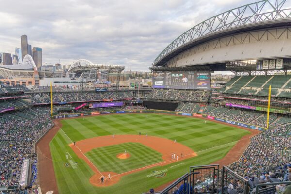 View from the upper deck at T-Mobile Park