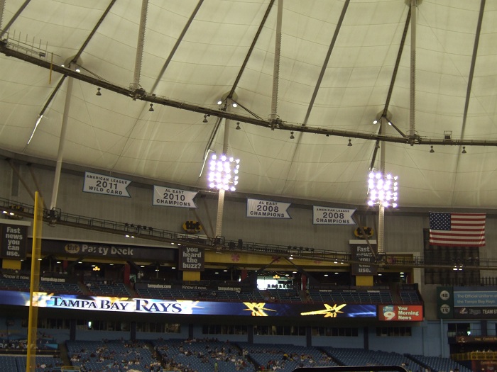 Tropicana Field, Tampa Bay Rays ballpark - Ballparks of Baseball