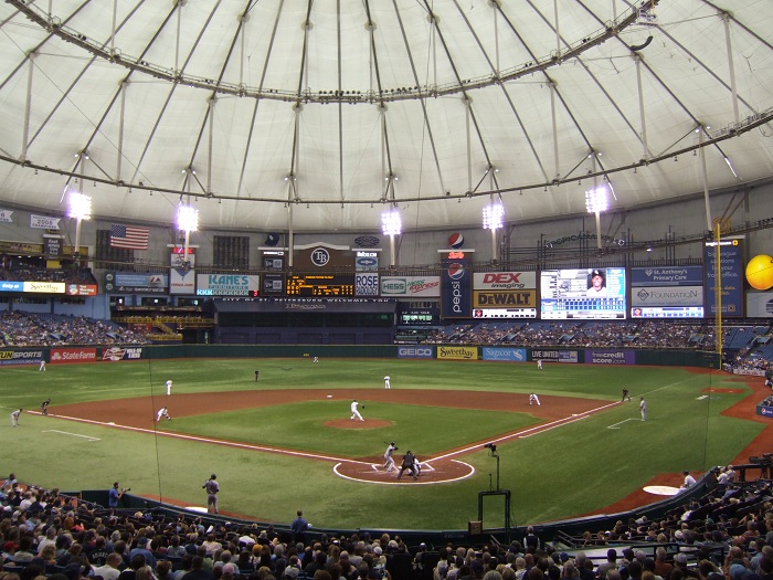 Tropicana Field Tampa Seating Chart