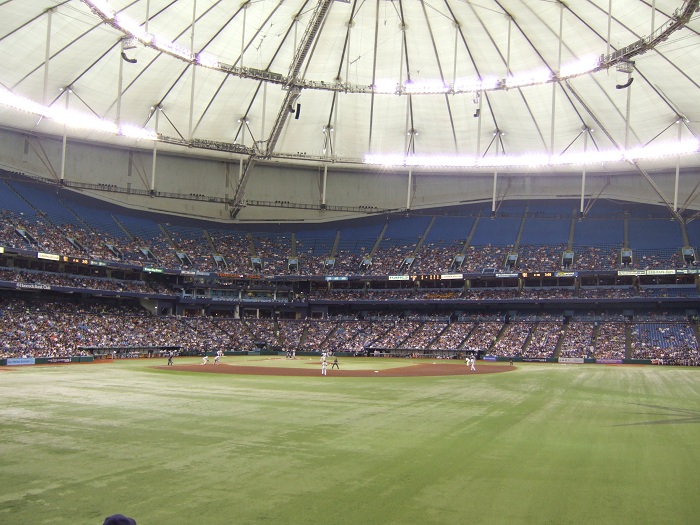 Seating Chart For Tropicana Field St Petersburg