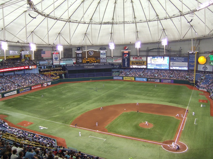 Tropicana Field, Tampa Bay Rays ballpark - Ballparks of Baseball