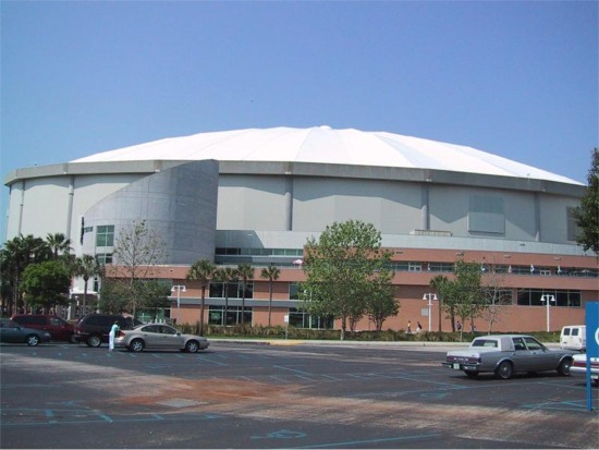 Tropicana Field, Tampa Bay Rays ballpark - Ballparks of Baseball