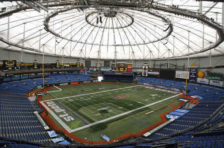 Tropicana Field Football Seating Chart