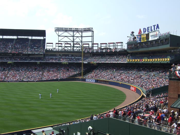 Turner Field Seating Chart With Seat Numbers Elcho Table