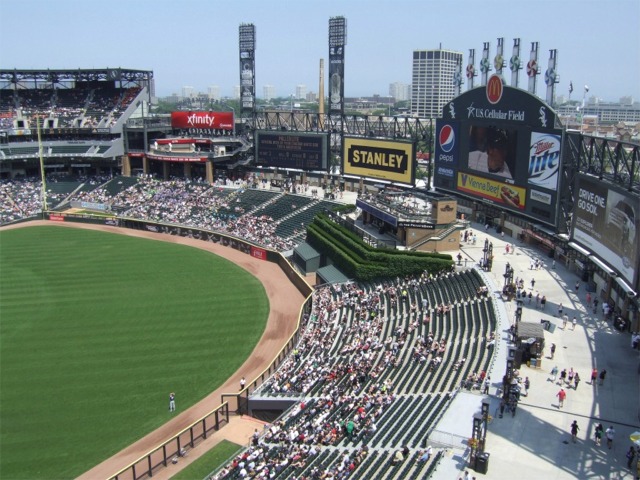 Guaranteed Rate Field Seating Chart With Rows