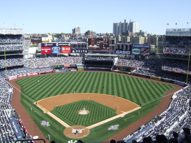 yankee stadium field