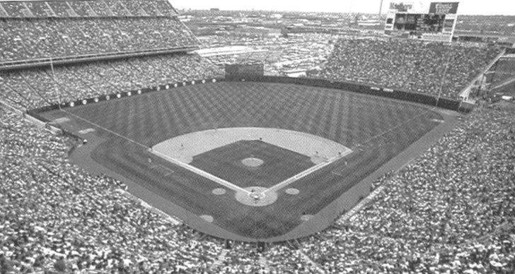 When the Broncos' Mile High Stadium floated on water