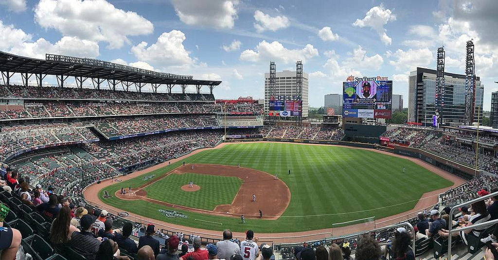 SunTrust Park, home of the Atlanta Braves