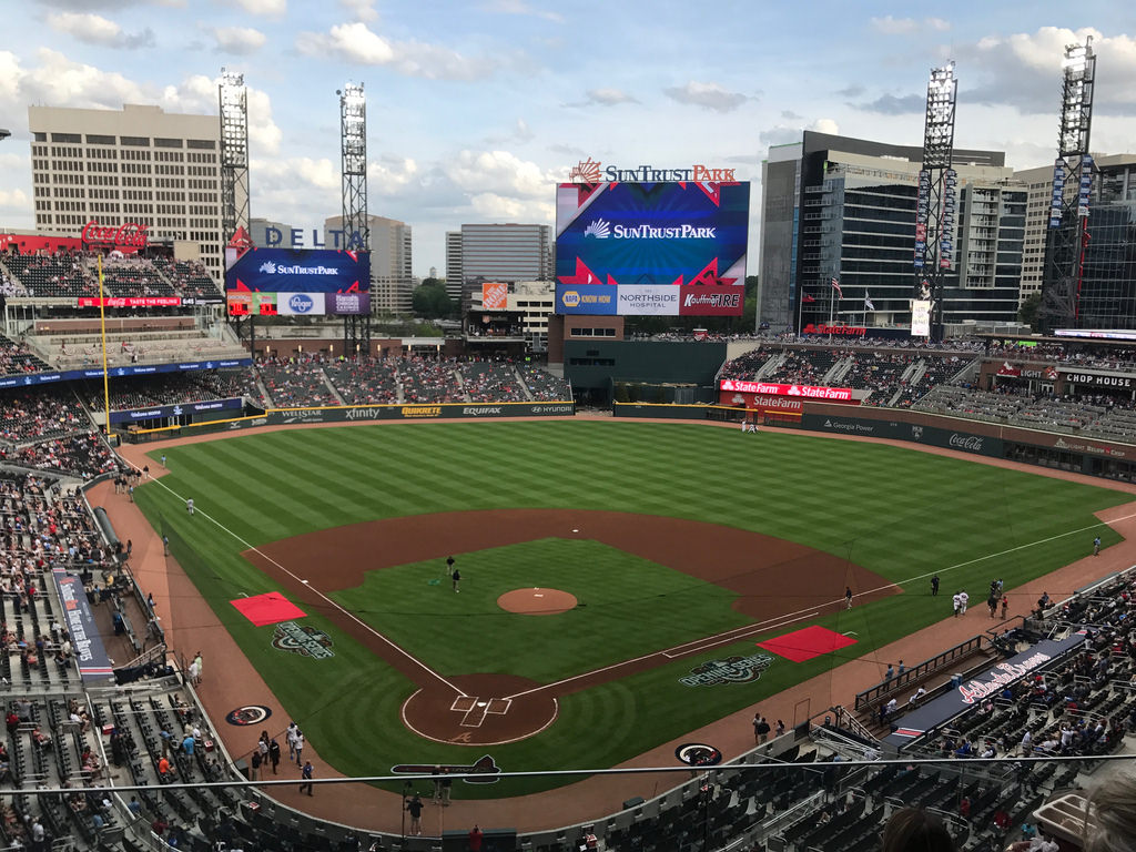 Suntrust Park Seating Chart With Rows