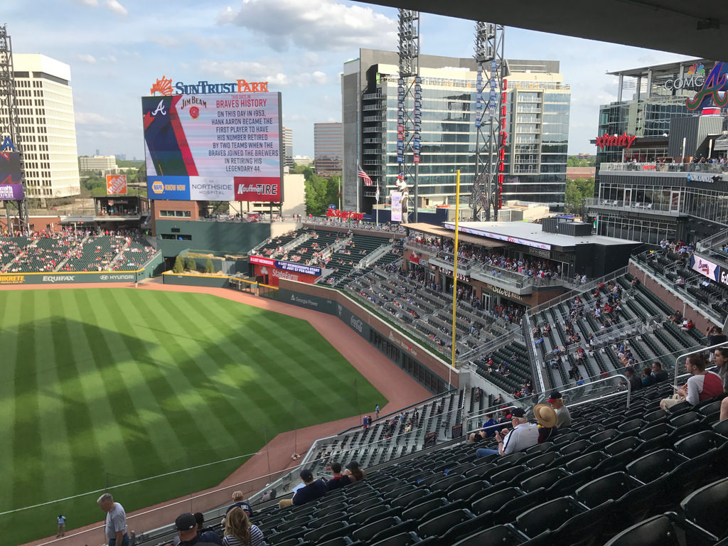 Turner Field Seating Chart Shade